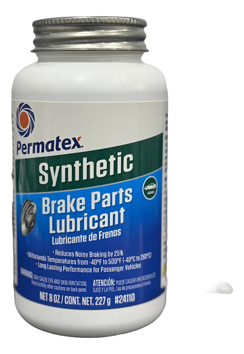 PERMATEX 24110 SYNTHETIC BRAKE PARTS LUBRICANT 8oz