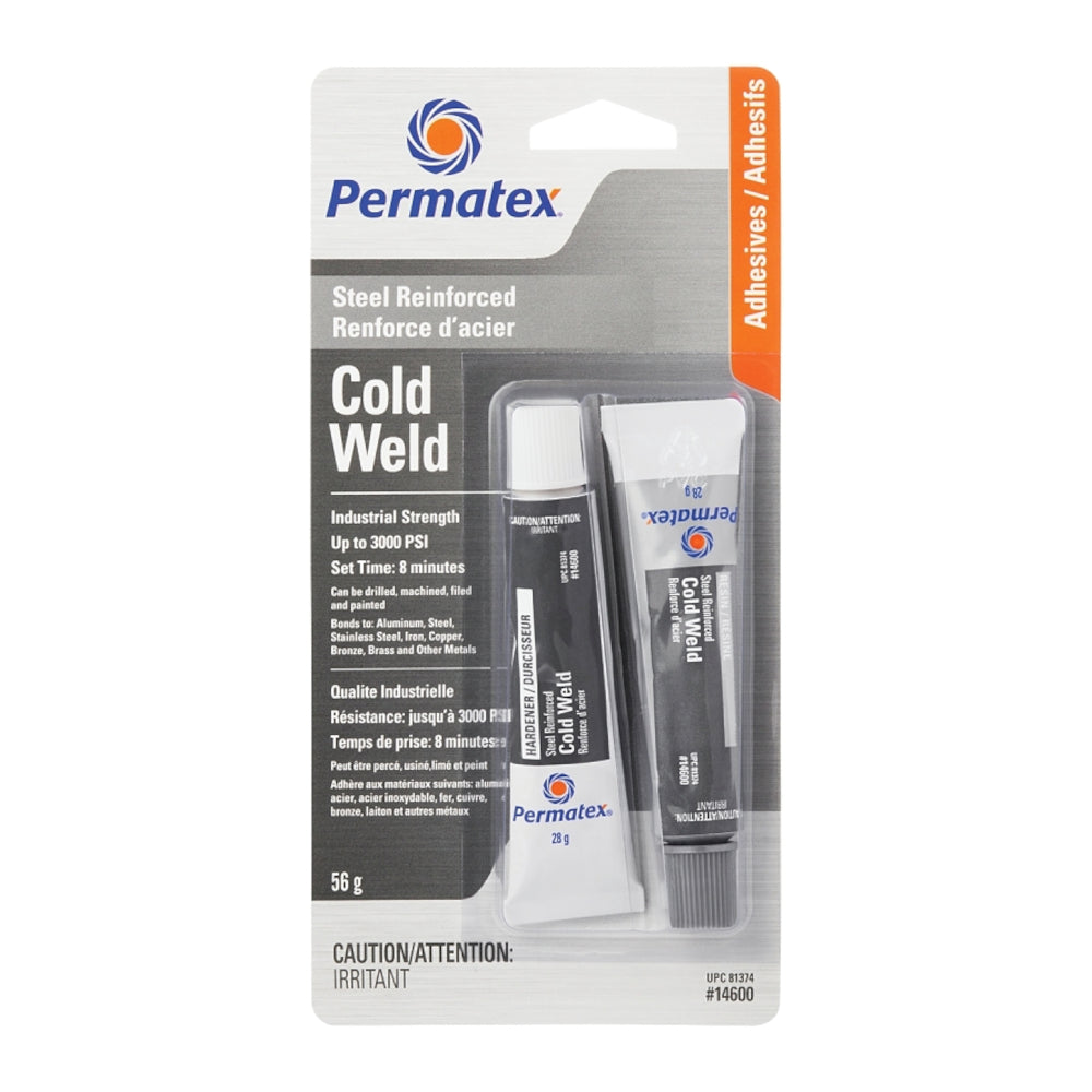 Permatex 14600 Cold Weld Bonding Compound Tube, 1oz