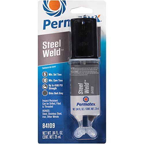 Permatex 84109 Steel Weld Epoxy, 25 ml
