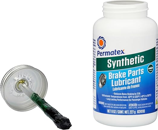 PERMATEX 24110 SYNTHETIC BRAKE PARTS LUBRICANT 8oz