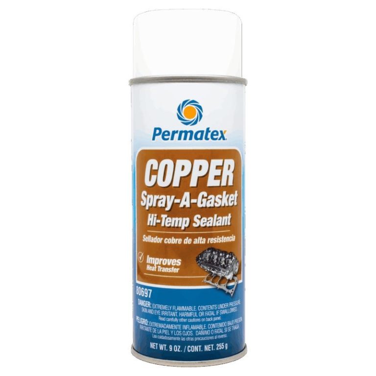 Permatex 80697 Copper Spray-A-Gasket High-Temperature Sealant, 12oz