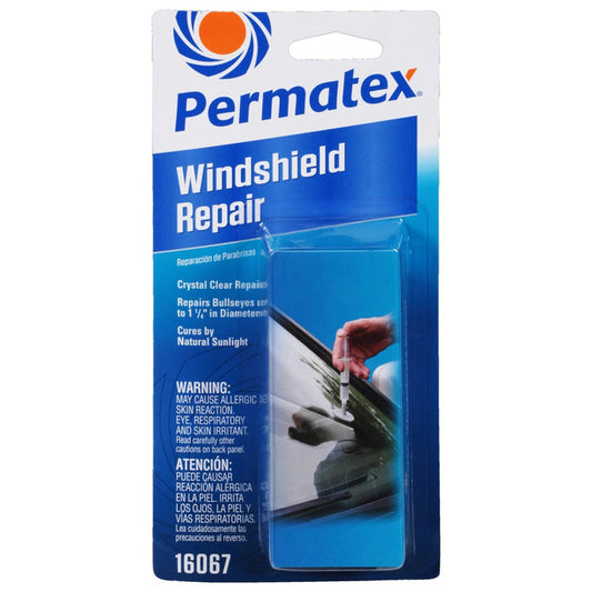 Permatex 16067 Windshield Repair Kit, 0.10 fl oz