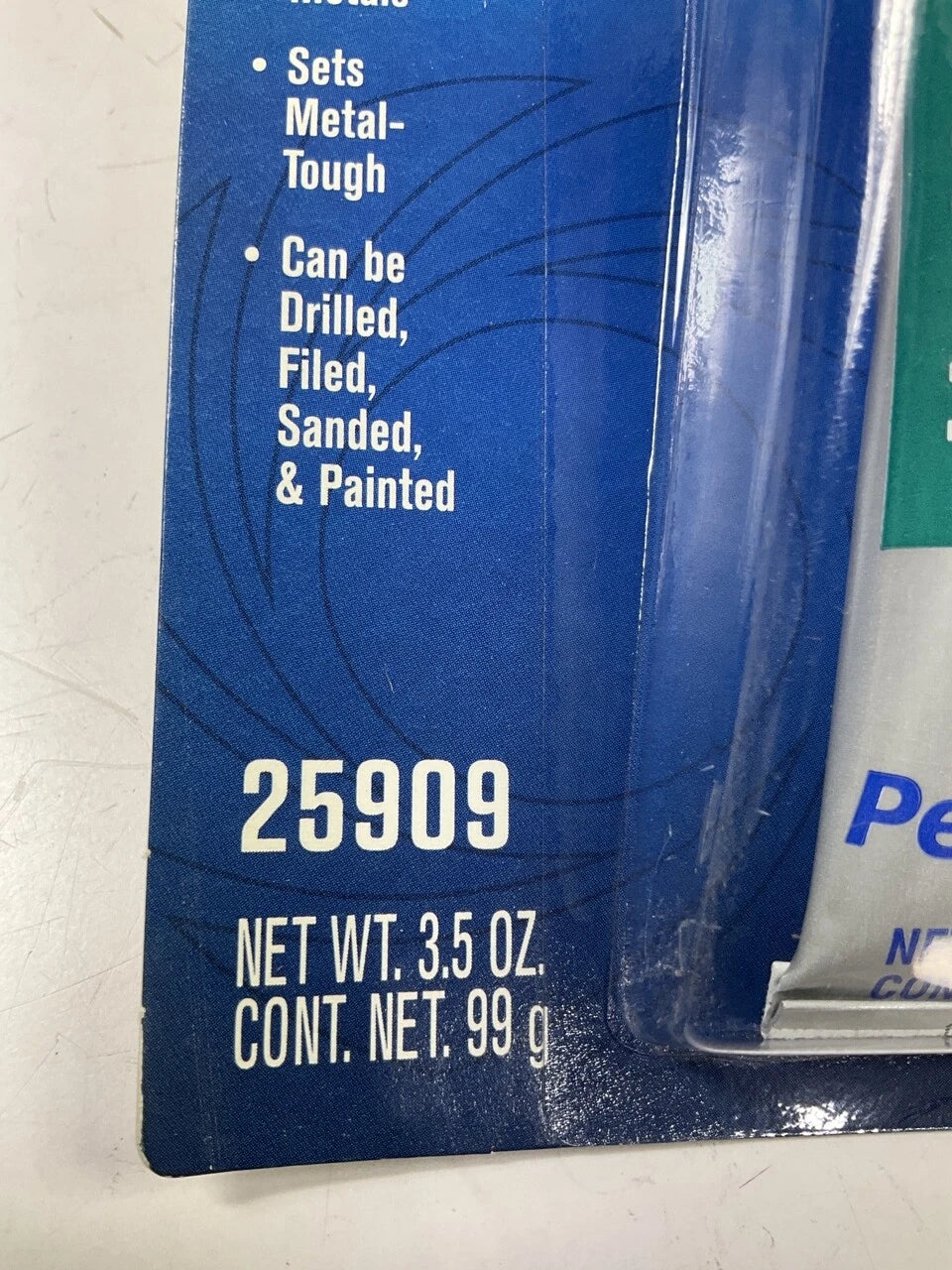 Permatex 25909 Liquid Metal Filler, 3.5oz
